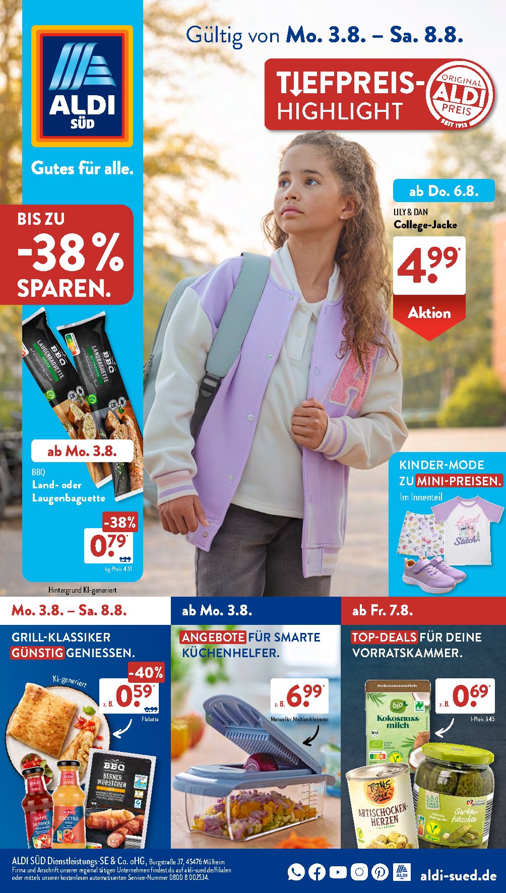 Aldi Sud Kataloq 03.08–09.08.2026 — Səhifə 1