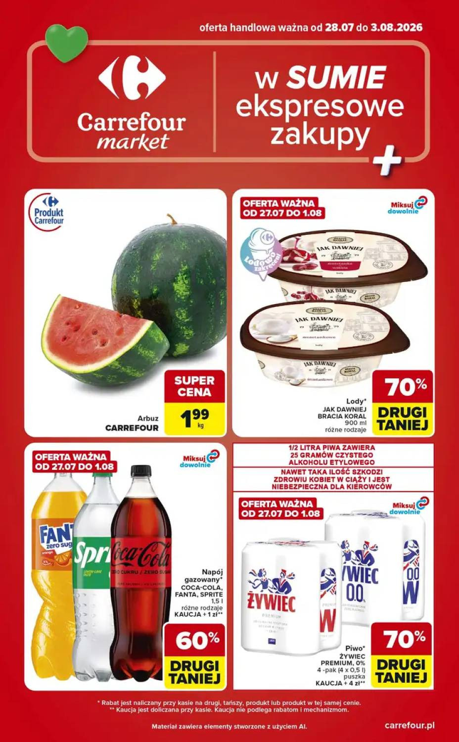 Carrefour Flyer 28.07–03.08.2026 — Page 1