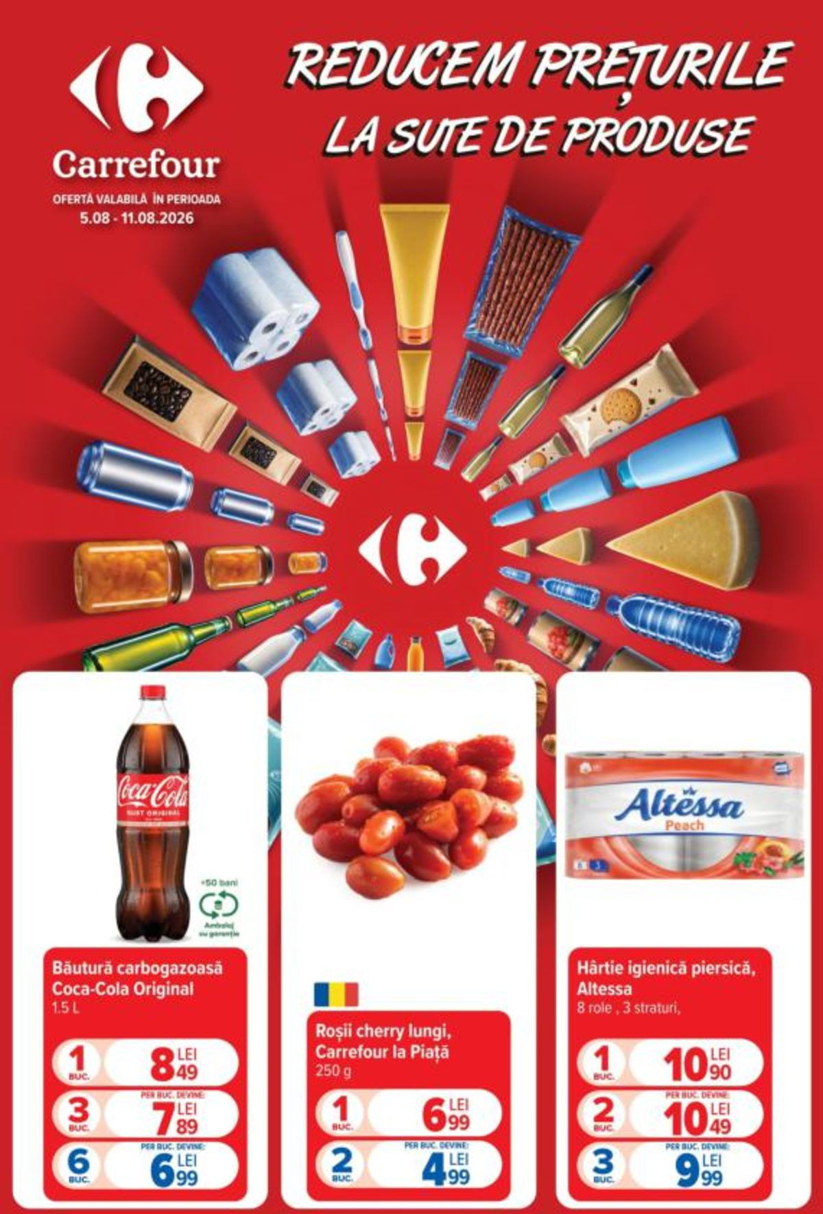 Carrefour Volantino 05.08–11.08.2026 — Pagina 1