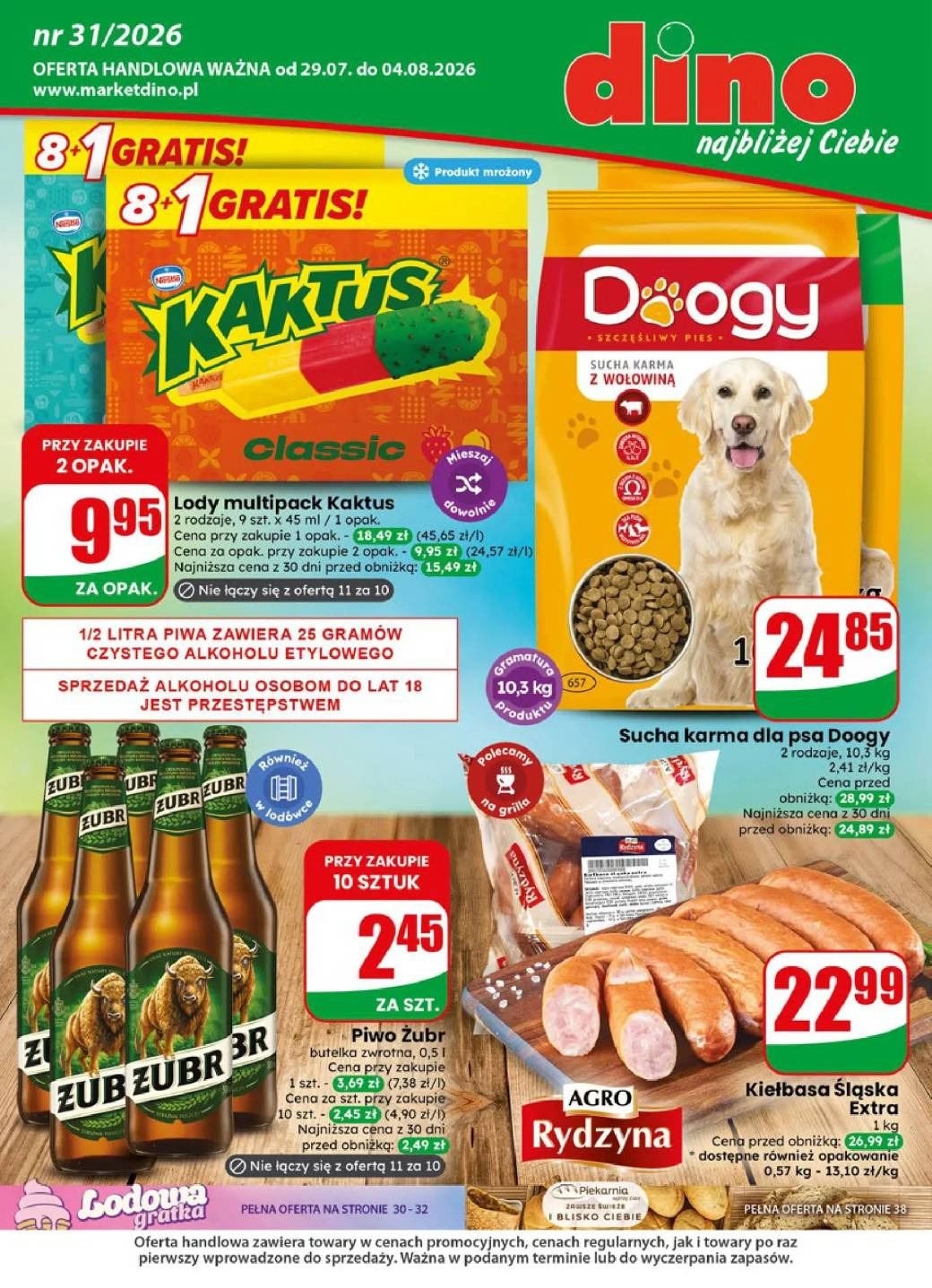 Dino Flyer 29.07–04.08.2026 — Page 1