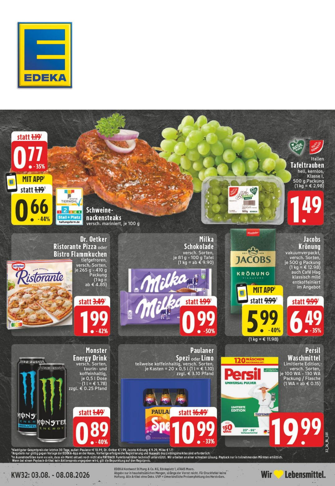 Edeka Flyer 02.08–08.08.2026 — Page 1