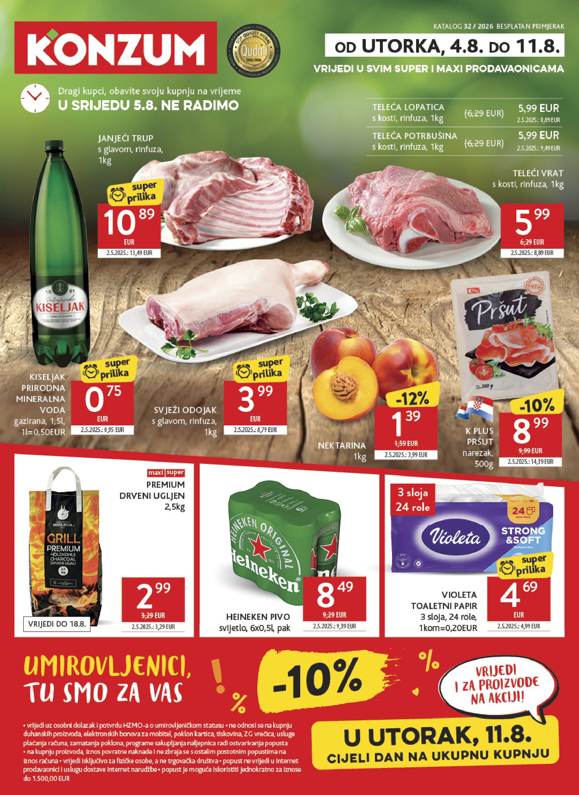 Konzum Flyer 04.08–11.08.2026 — Page 1