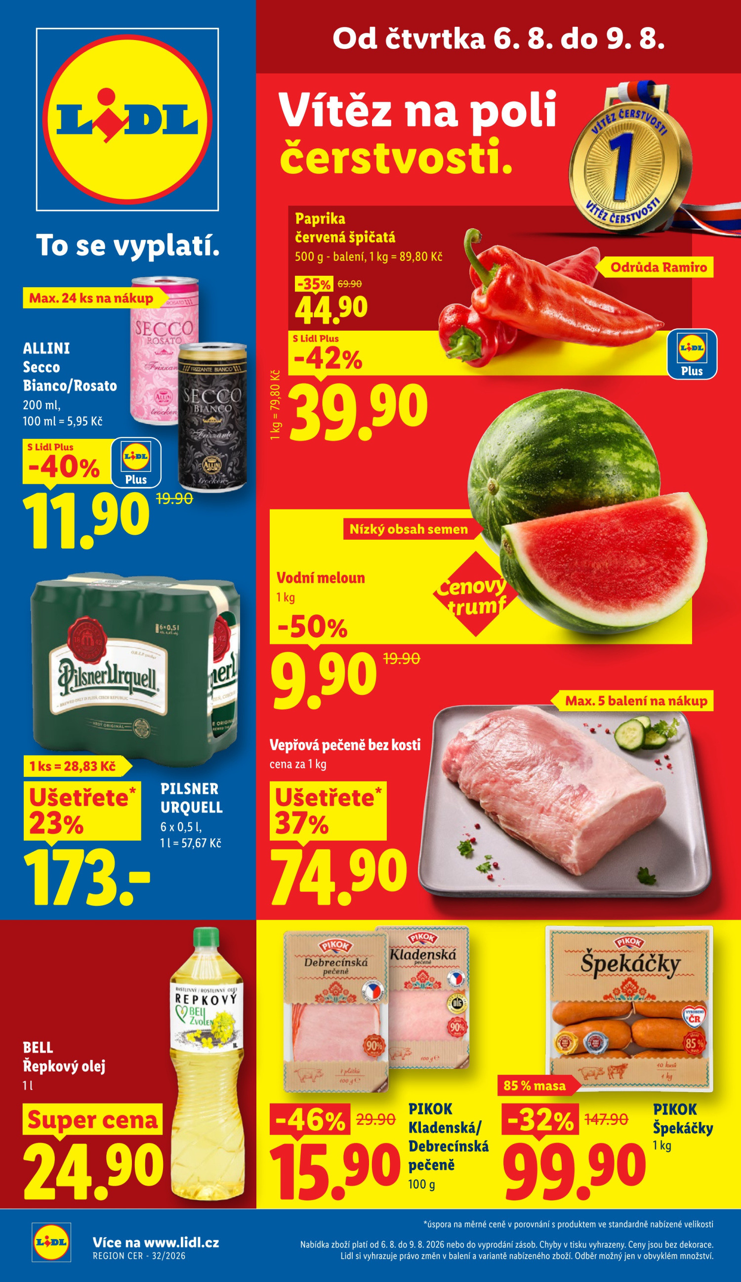 Lidl Каталог 06.08–09.08.2026 — Страница 1