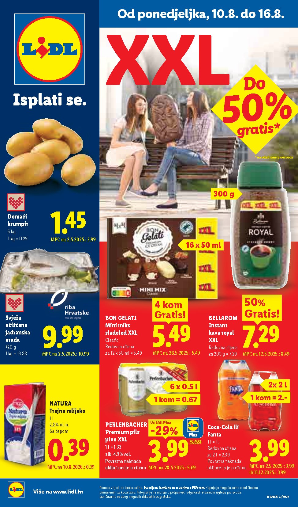 Lidl Prospectus 10.08–16.08.2026 — Page 1