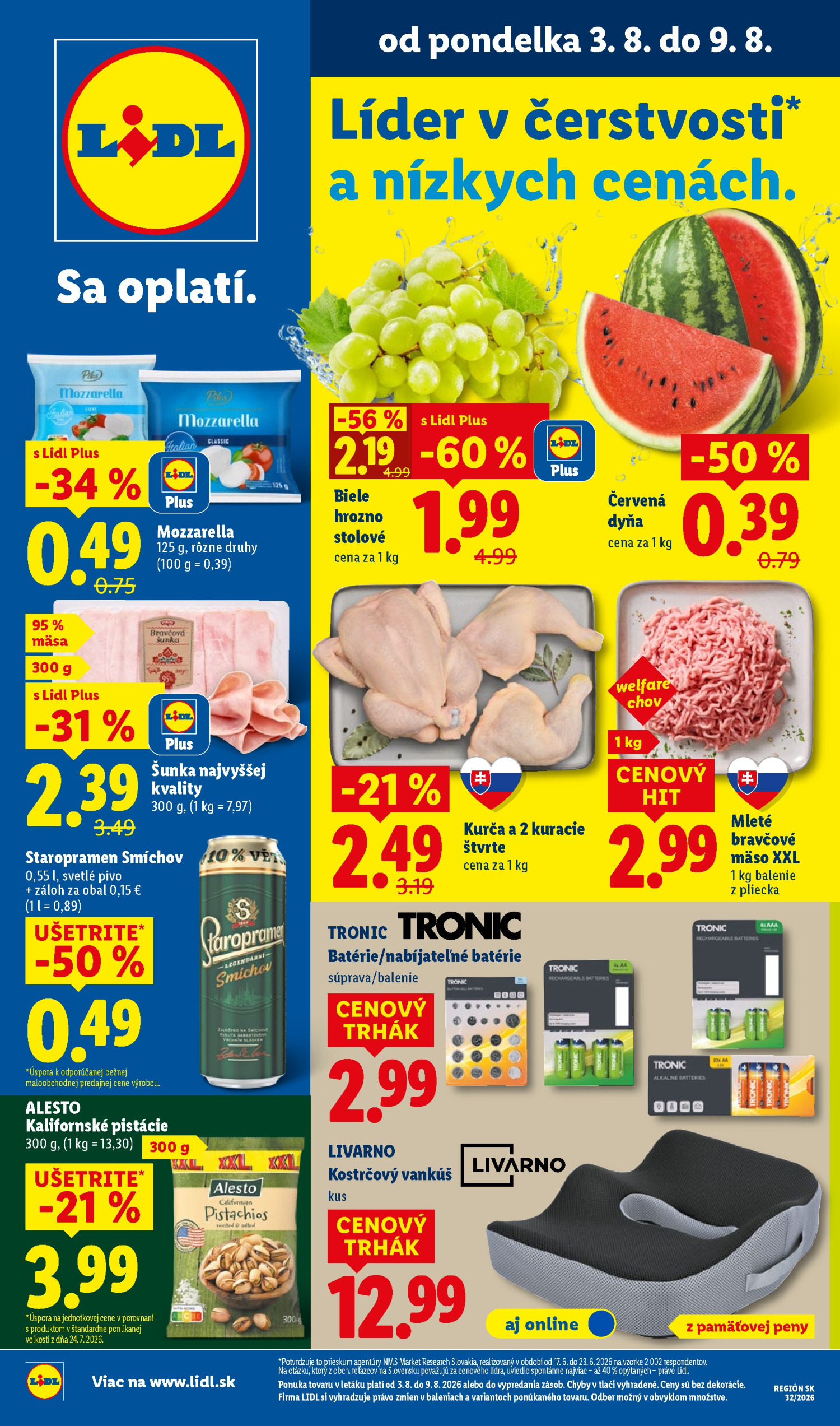 Lidl Flyer 03.08–09.08.2026 — Page 1