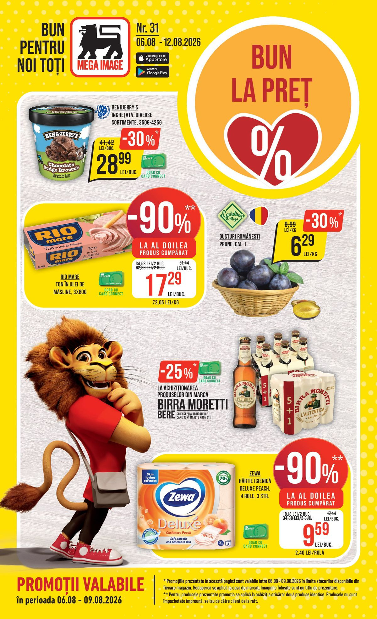 Mega Image Broşür 06.08–12.08.2026 — Sayfa 1