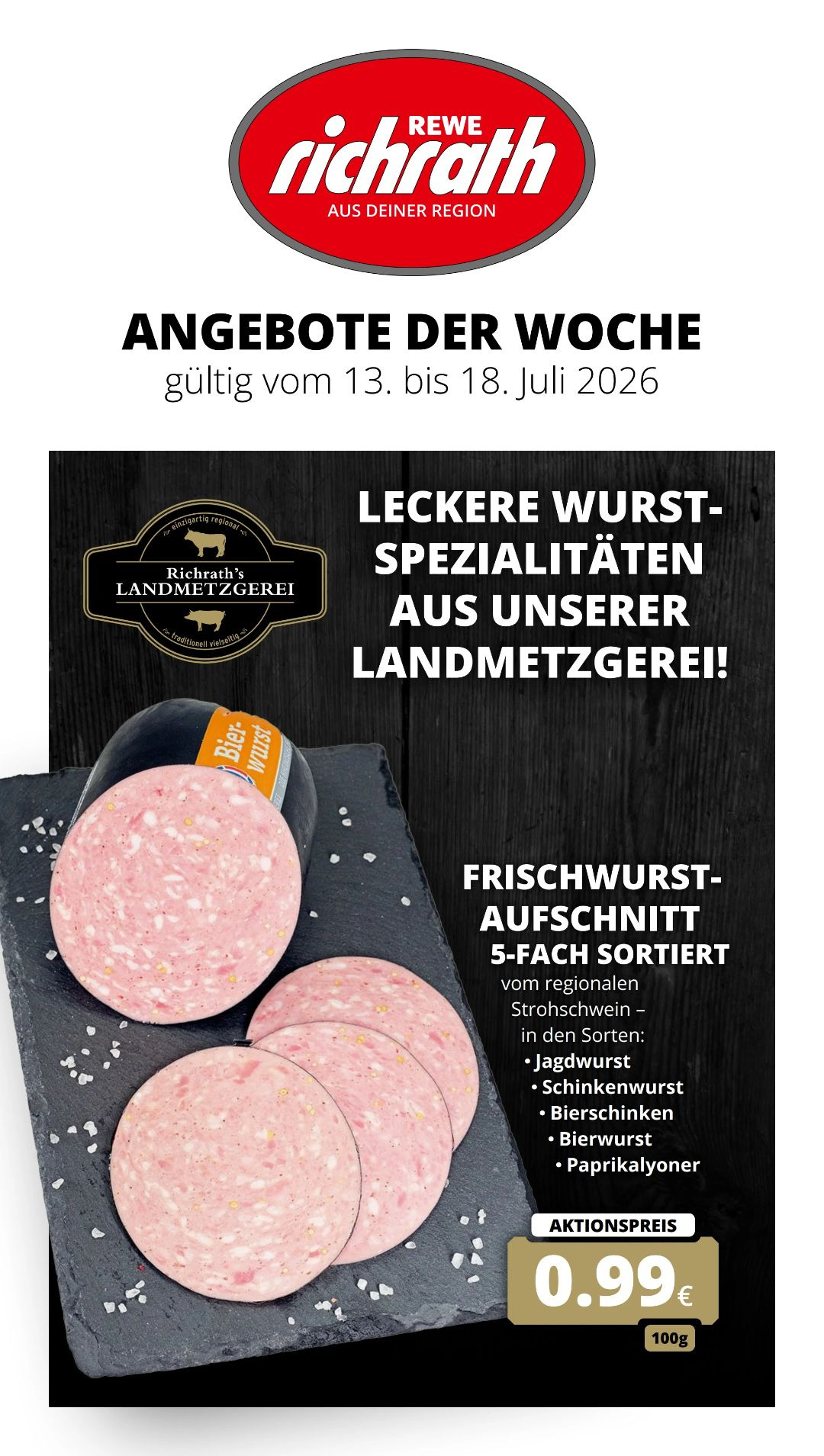 Rewe Folleto 12.07–18.07.2026 — Página 1