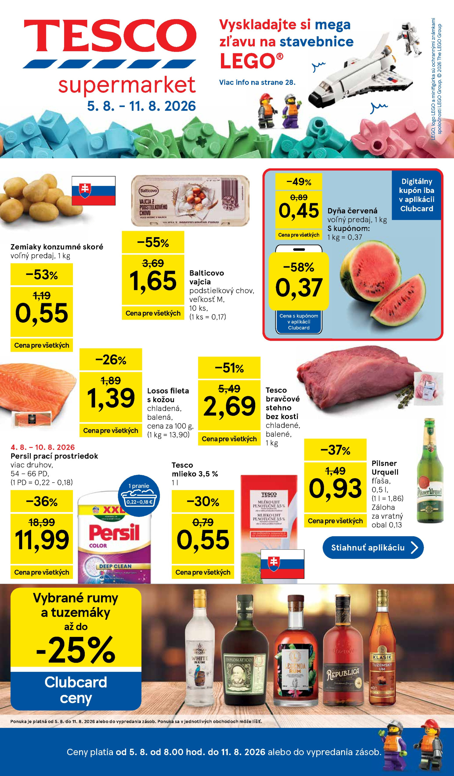 Tesco Flyer 03.08–09.08.2026 — Page 1