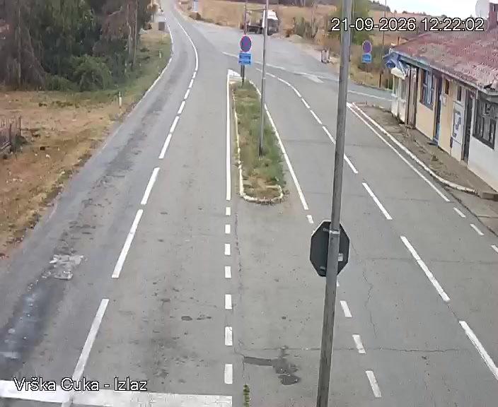 Vrška Čuka izlaz (Serbia → Bulgaria) — webcam