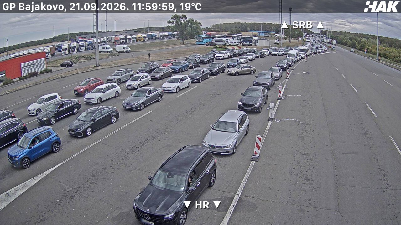 Bajakovo HAK 2 (Serbia → Croatia) — webcam