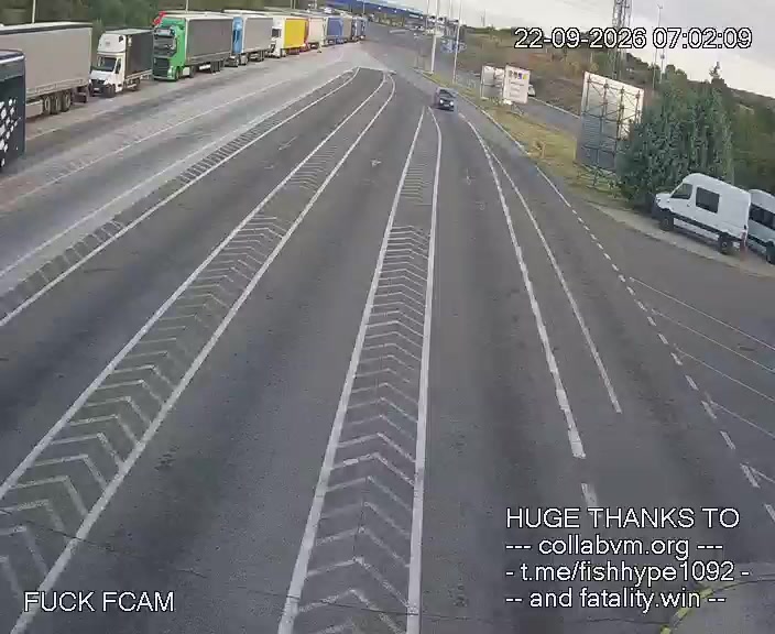 Preševo - Exit to North Macedonia — webcam