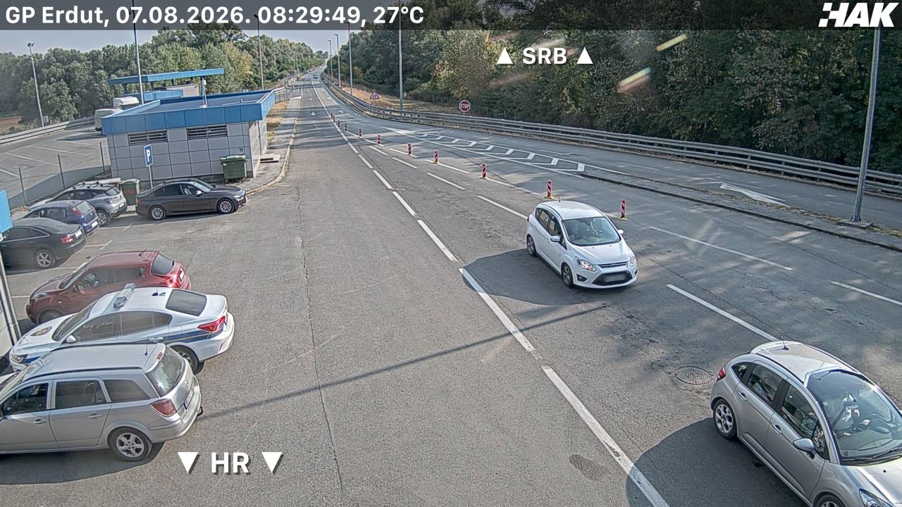 Erdut HAK (Serbia → Croatia) — webcam