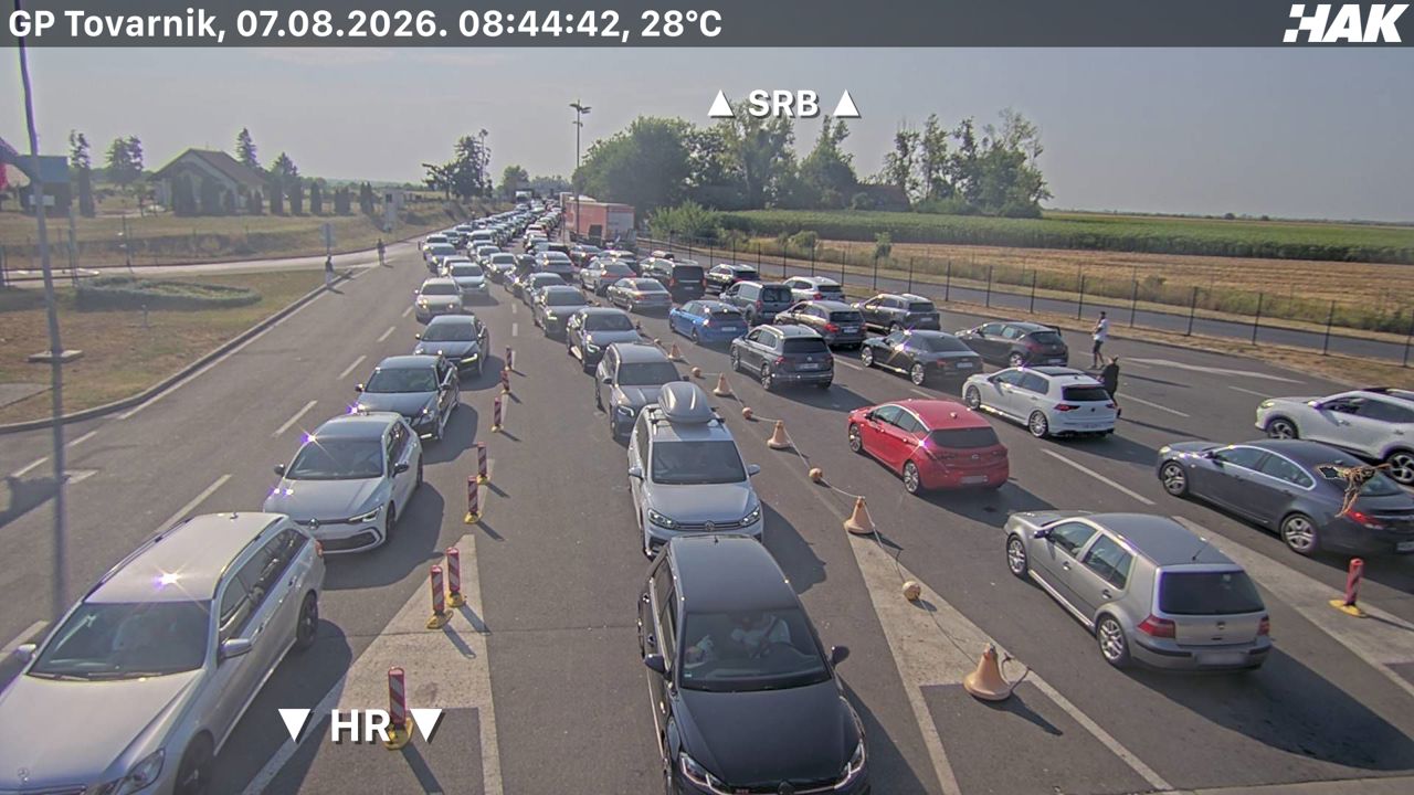 Tovarnik HAK (Serbia → Croatia) — webcam