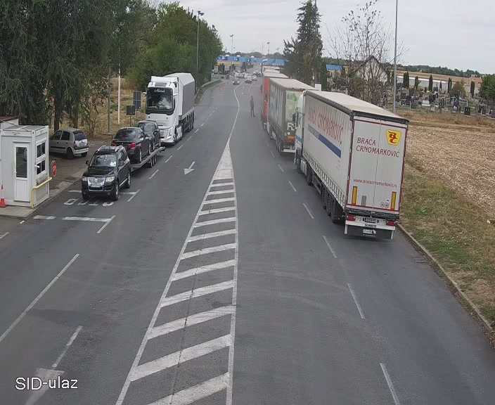 Šid (Croatia → Serbia) — webcam