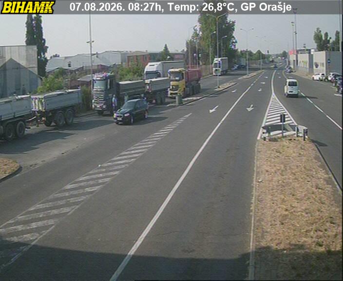 Orašje BIHAMK (Bosnia → Croatia) — webcam