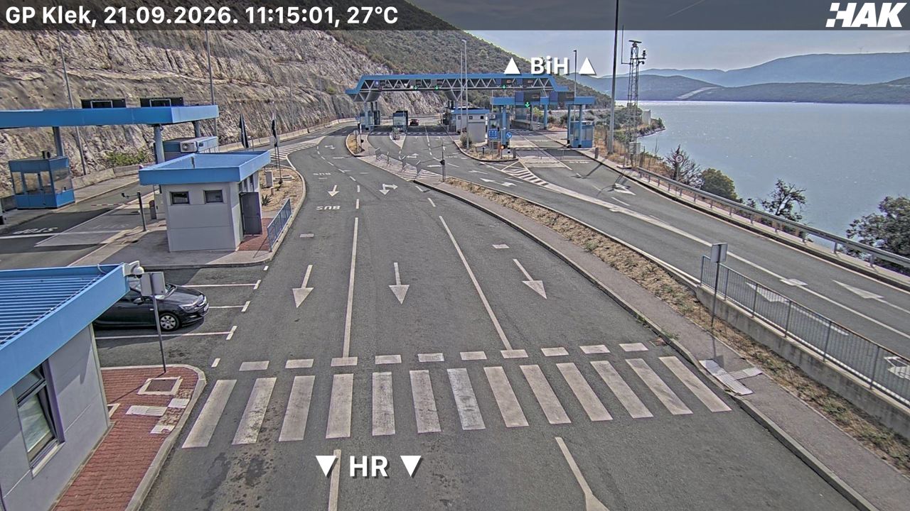 Klek HAK (Bosnia → Croatia) — webcam