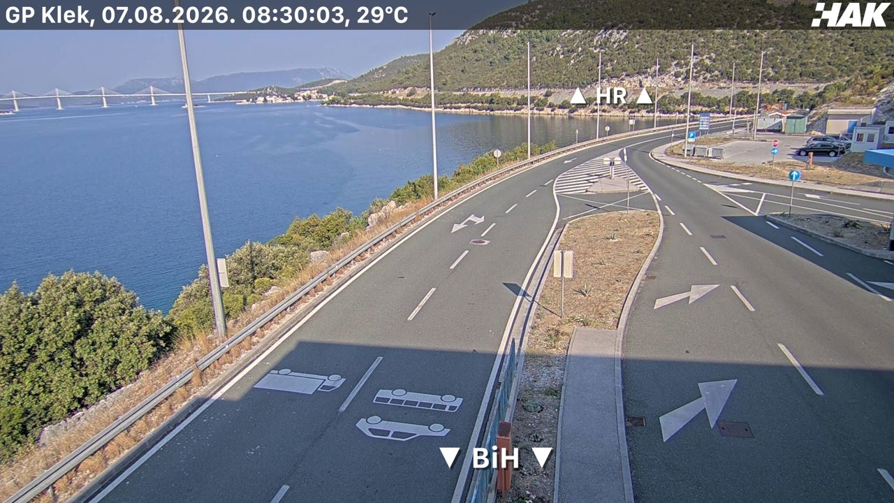 Neum HAK (Croatia → Bosnia) — webcam