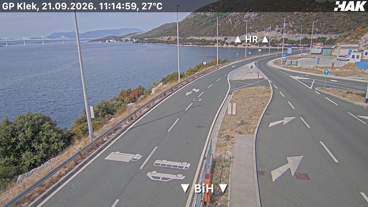 Neum HAK (Croatia → Bosnia) — webcam