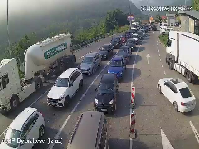 Dobrakovo Exit (Montenegro → Serbia) — webcam