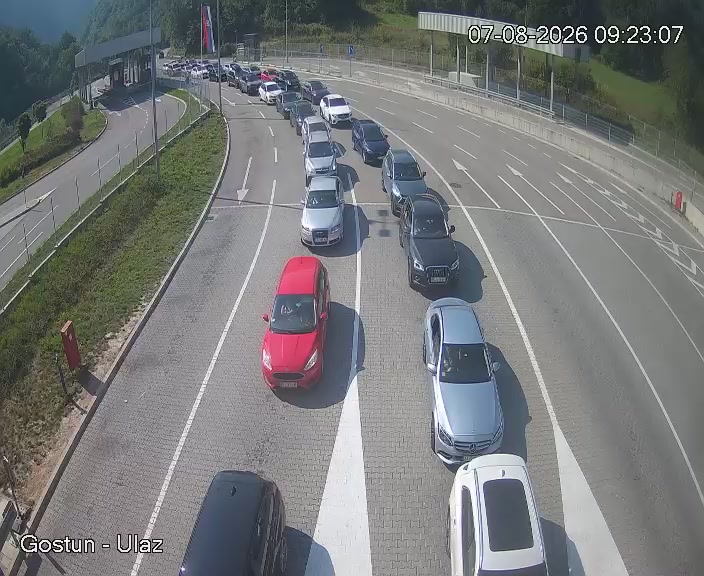 Gostun ulaz (Montenegro → Serbia) — webcam