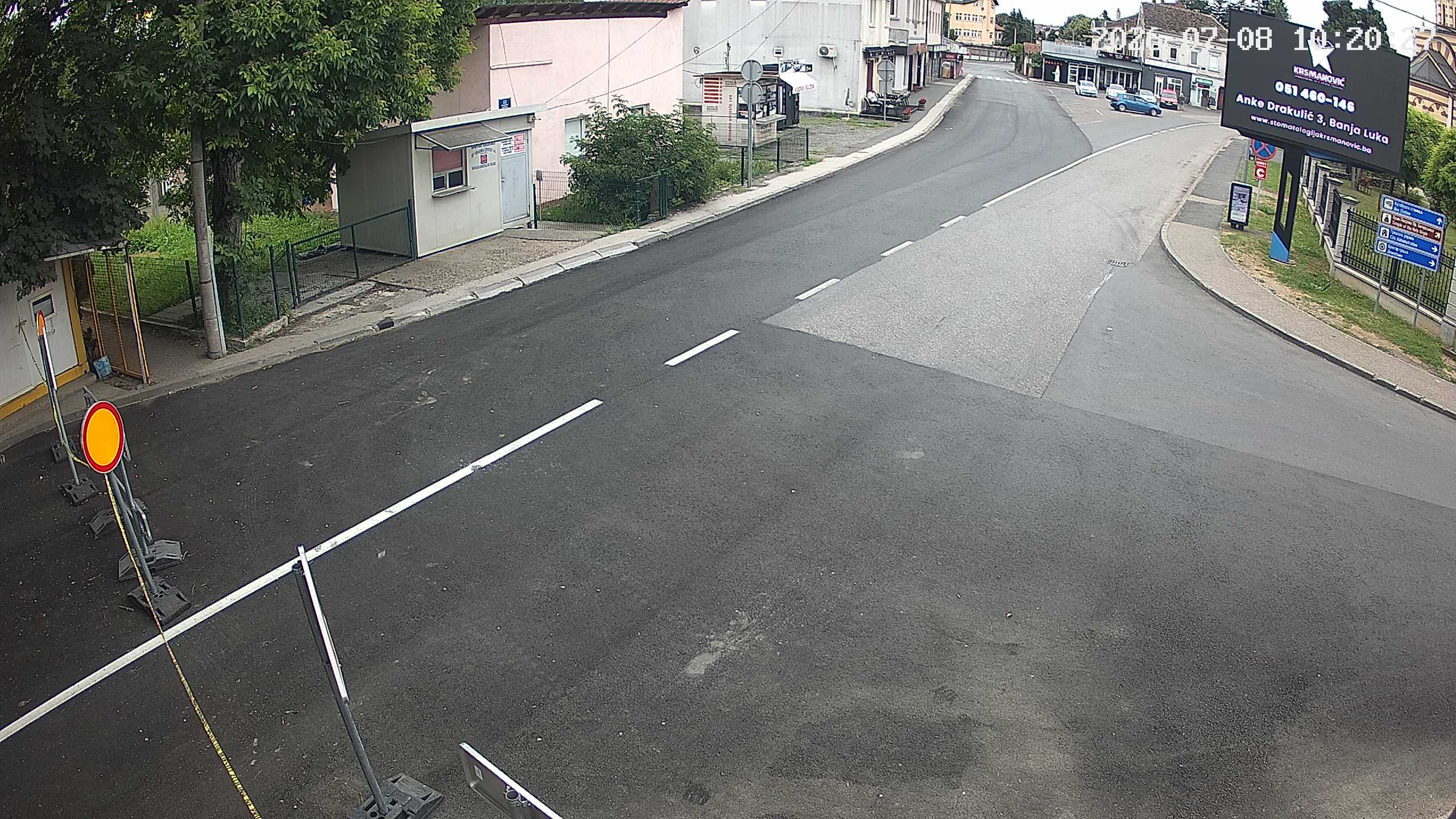 Gradiška Exit (Bosnia → Croatia) — webcam