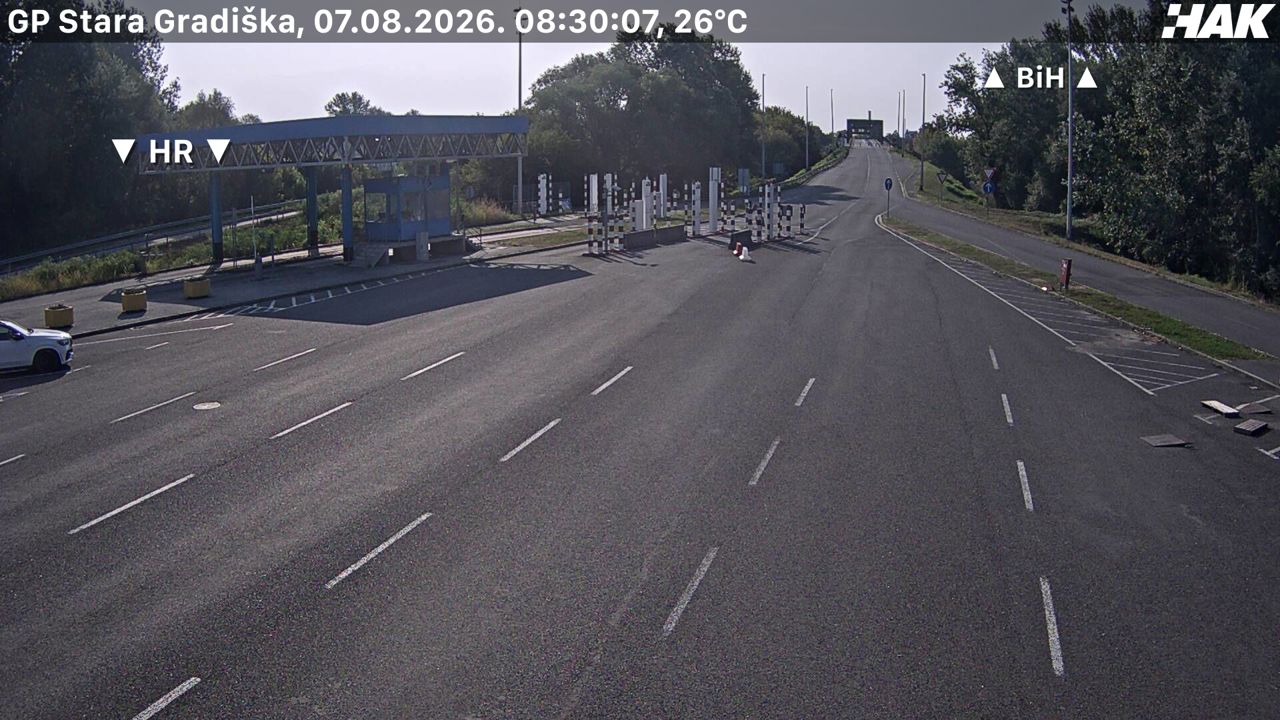 Stara Gradiška HAK 2 (Bosnia → Croatia) — webcam