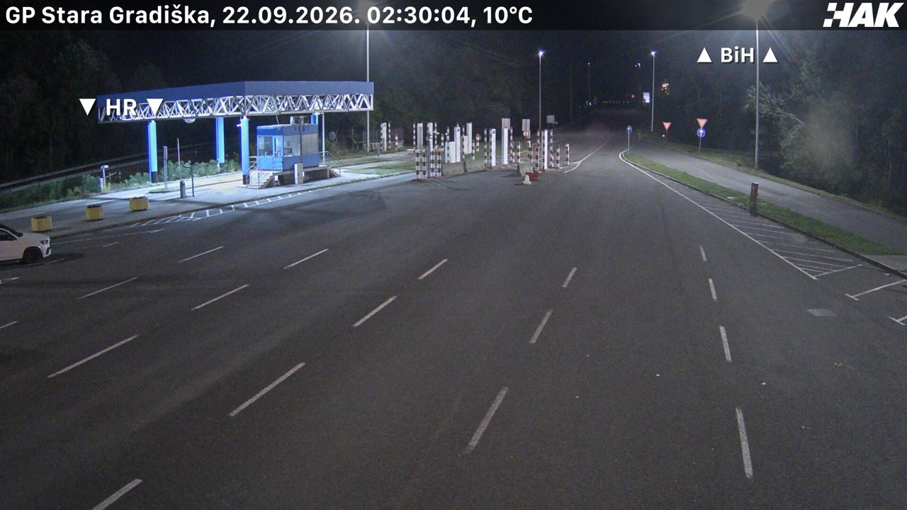 Stara Gradiška HAK 2 (Bosnia → Croatia) — webcam