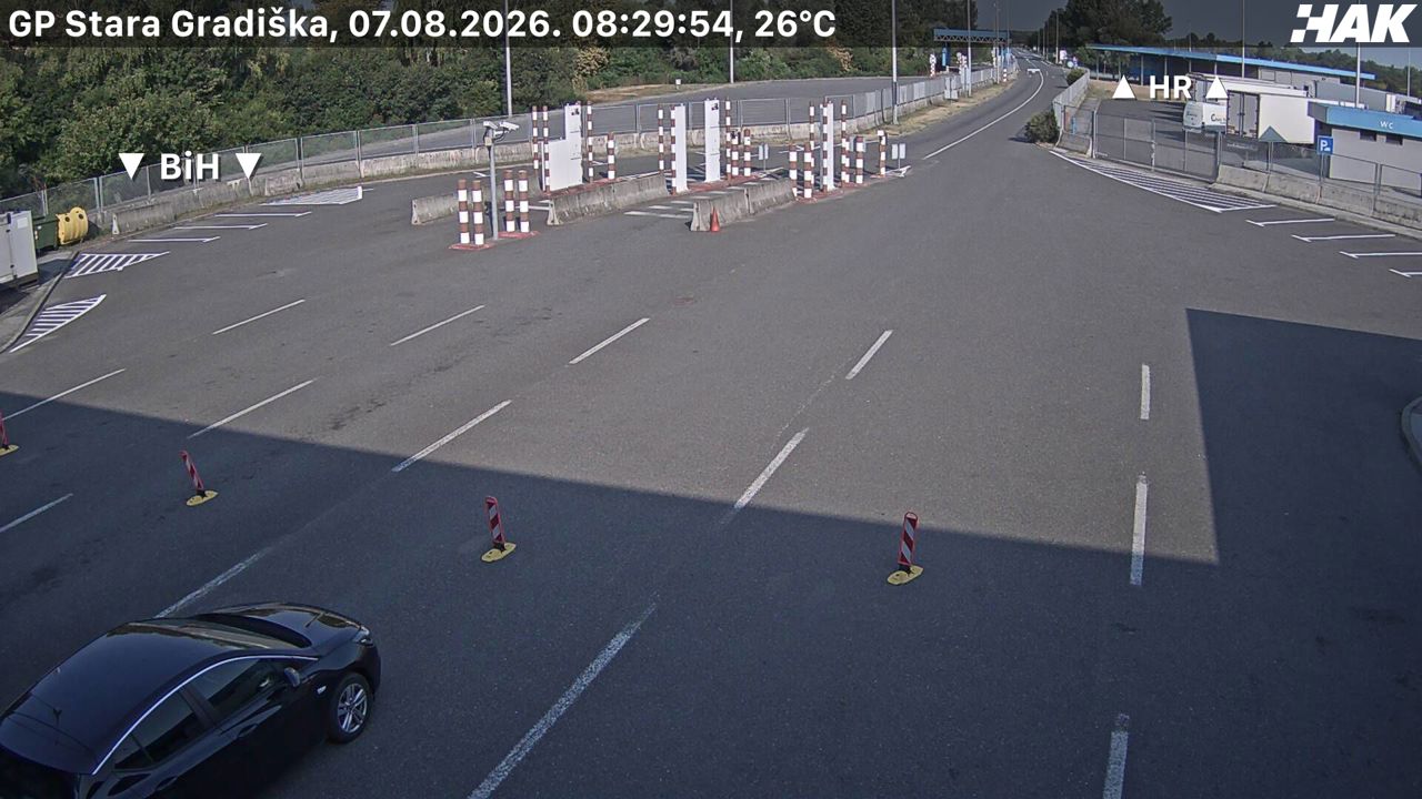 Stara Gradiška HAK (Croatia → Bosnia) — webcam