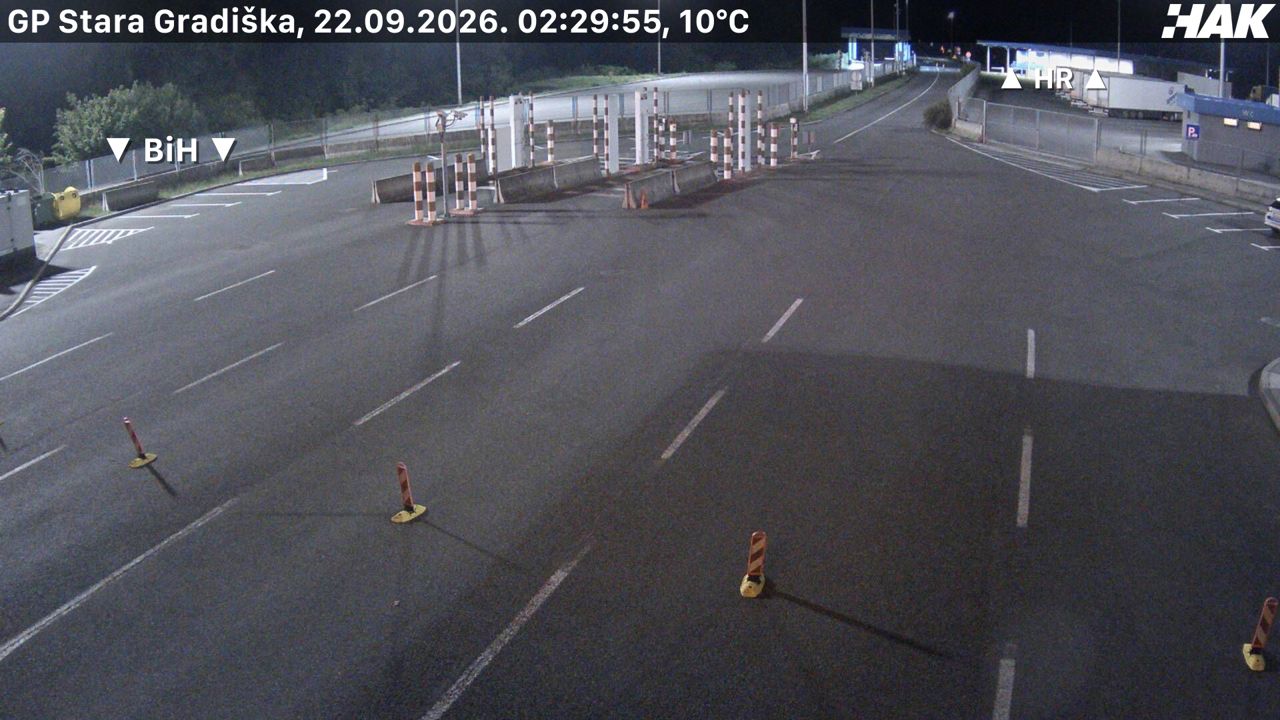 Stara Gradiška HAK (Croatia → Bosnia) — webcam