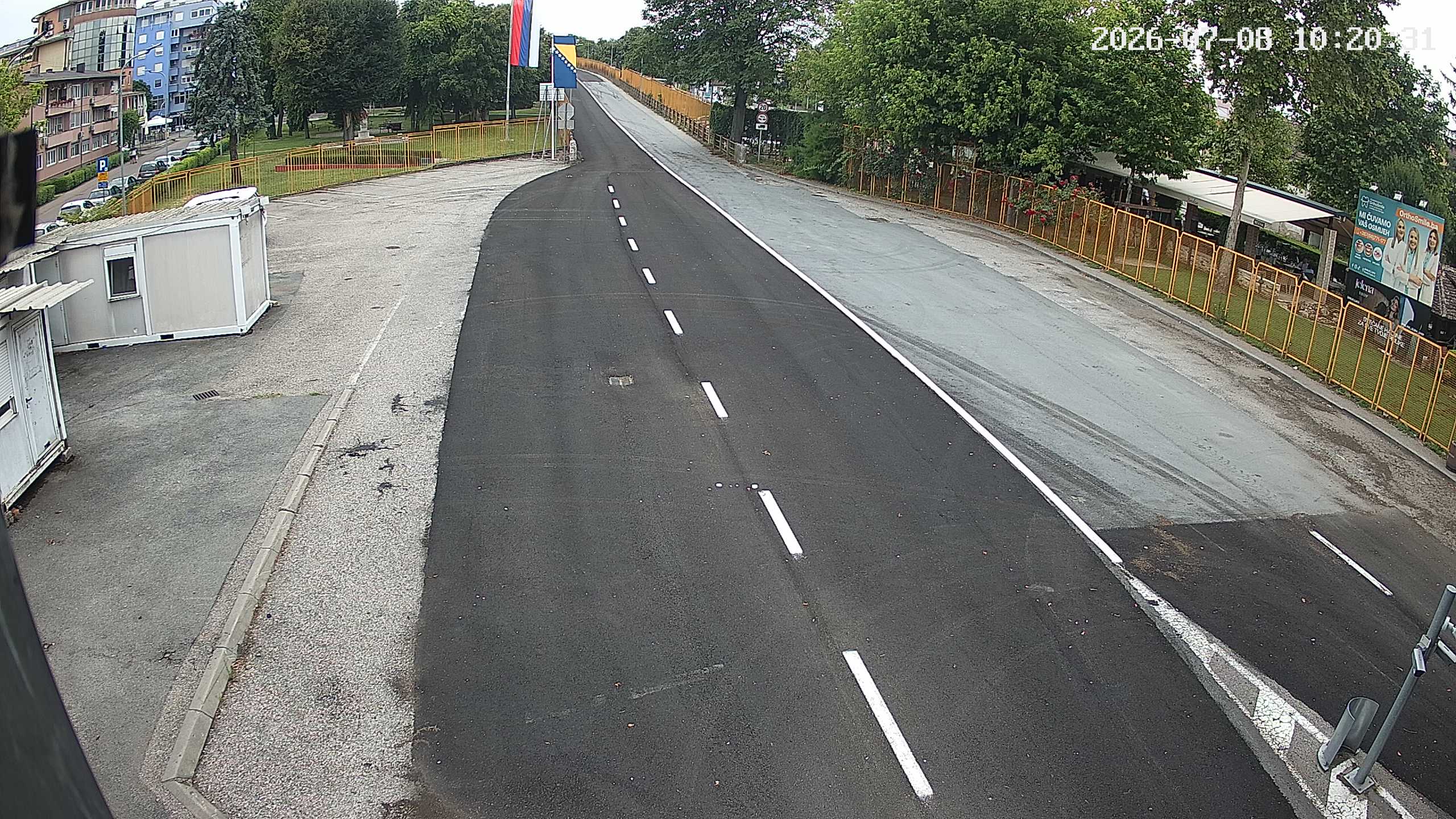Gradiška Entry (Bosnia ← Croatia) — webcam