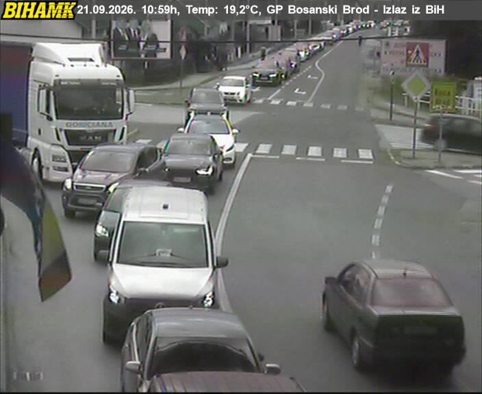 Brod BIHAMK izlaz (Bosnia → Croatia) — webcam