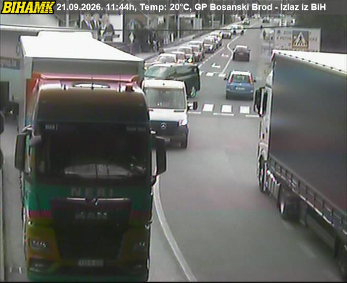 Brod BIHAMK izlaz (Bosnia → Croatia) — webcam