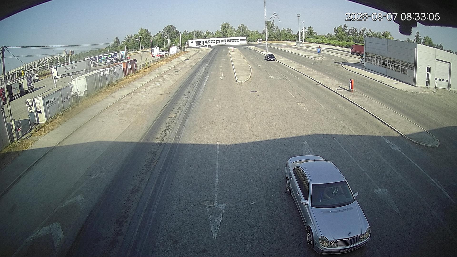 Šamac Exit (Bosnia → Croatia) — webcam