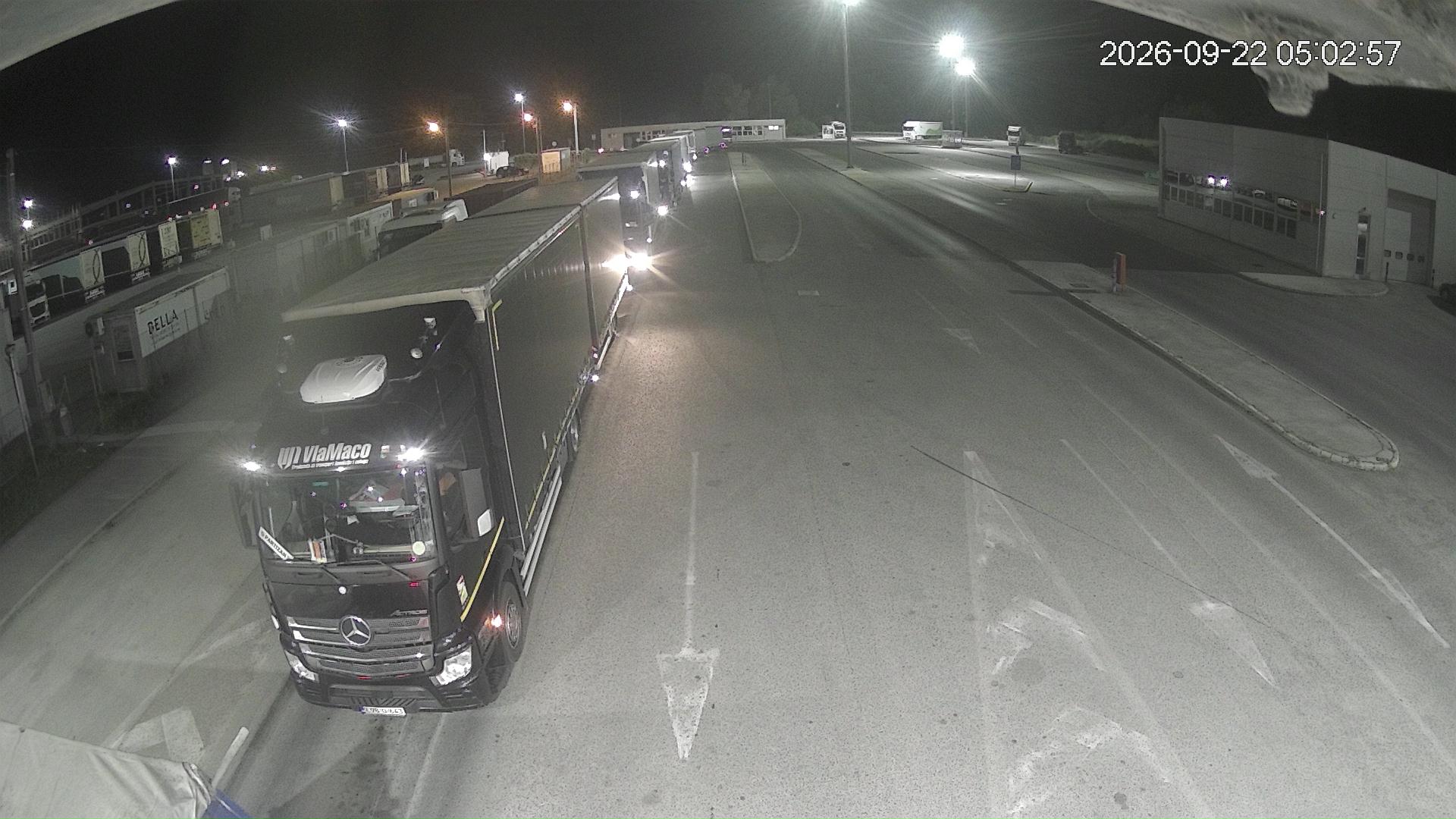 Šamac Exit (Bosnia → Croatia) — webcam