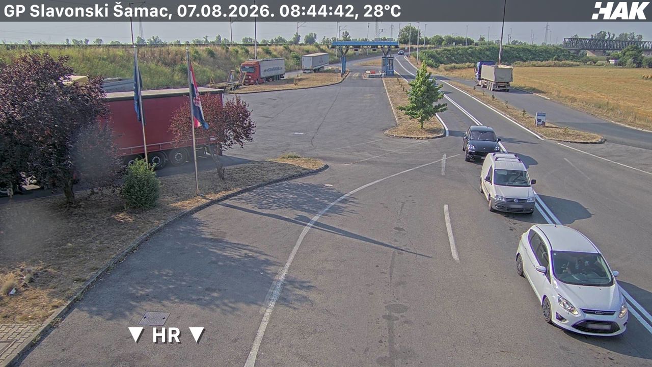Šamac HAK (Bosnia → Croatia) — webcam