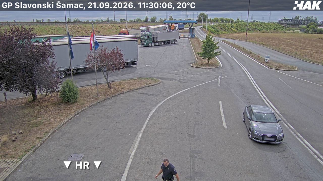 Šamac HAK (Bosnia → Croatia) — webcam
