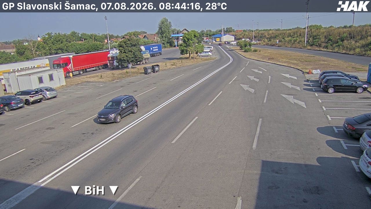 Slavonski Šamac – Šamac — webcam