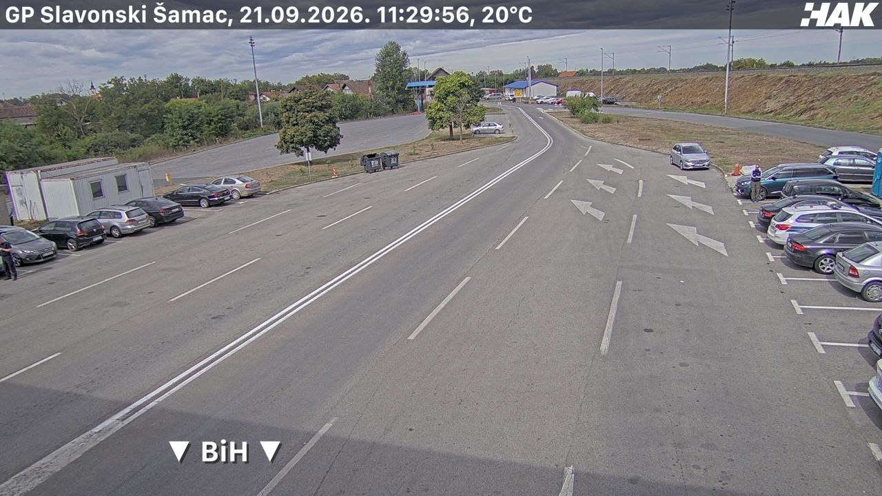 Slavonski Šamac – Šamac — webcam