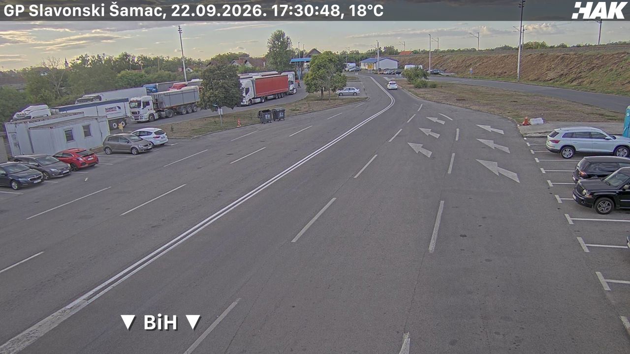 Славонський Шамац – Шамац — webcam
