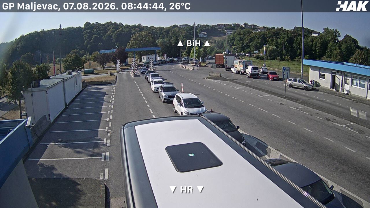 Maljevac HAK (Bosnia → Croatia) — webcam