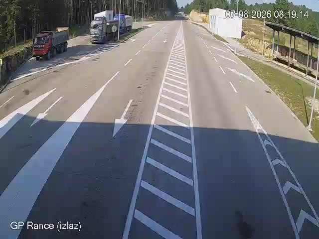 Ranče Exit (Montenegro → Serbia) — webcam